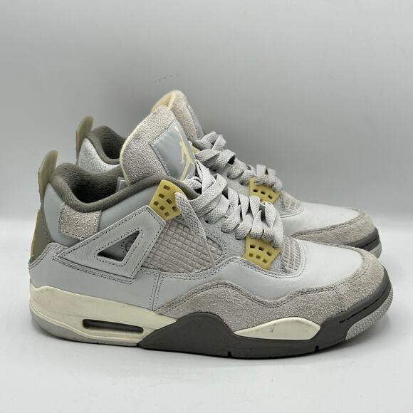 NIKE AIR JORDAN Retro SE Mid Sneakers Craft Photon Dust Gray Sz 8M 9.5W - Picture 2 of 8